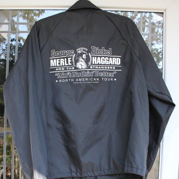 1987 Merle Haggard "Ain't Nothin' Better" Tour Jacket - Picture 1 of 4